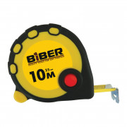 Рулетка Biber 40095 Standart обрезиненный корпус 10 м/25 мм